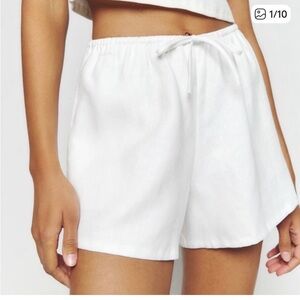 Reformation Zoey linen shorts xs #reformation #doen